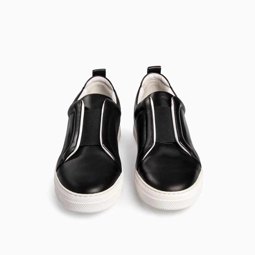 Pierre Hardy Men's Black Slider Sneakers - Lightweight Comfortable Slide-On Shoes