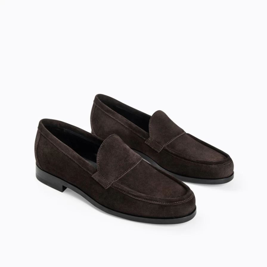 Pierre Hardy Men's Brown Leather Hardy Loafer - Classic Slip-On Shoes